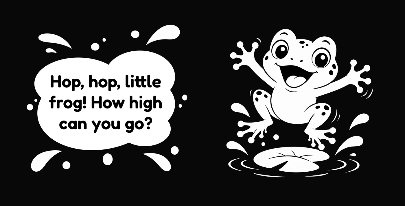 A frog jumping above the water